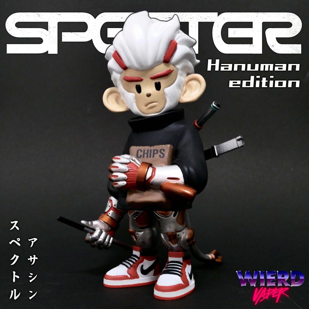 Specter the Assassin Monkey Hanuman Edition WVD Art Toy