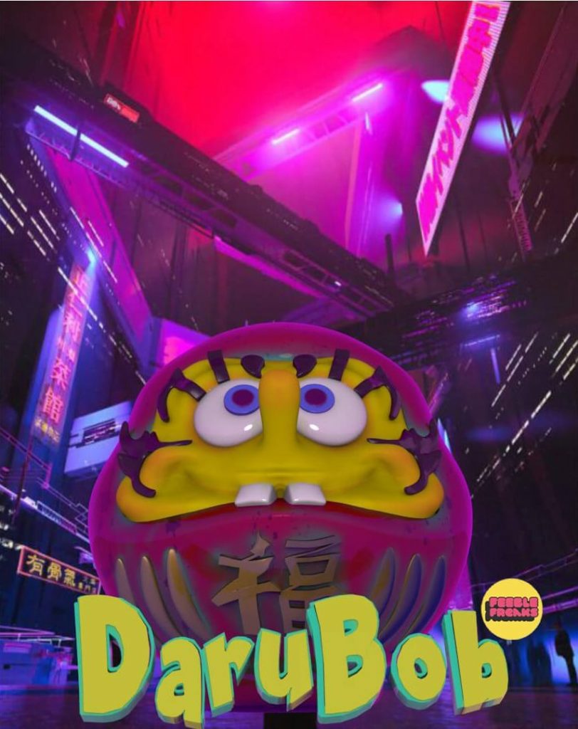 Darubob Feeble Freaks Moi Martos Art Toy Vinyl