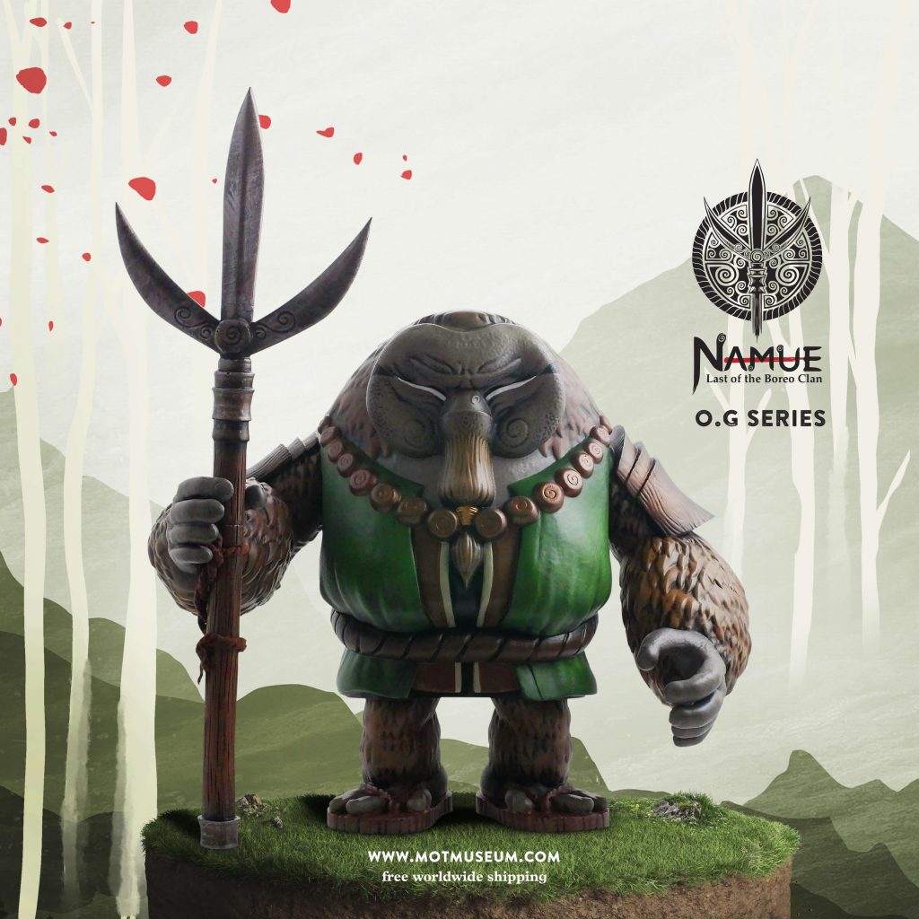 Namue Last of the Boreo Clan Art Toy Sofubi Museum of Toys
