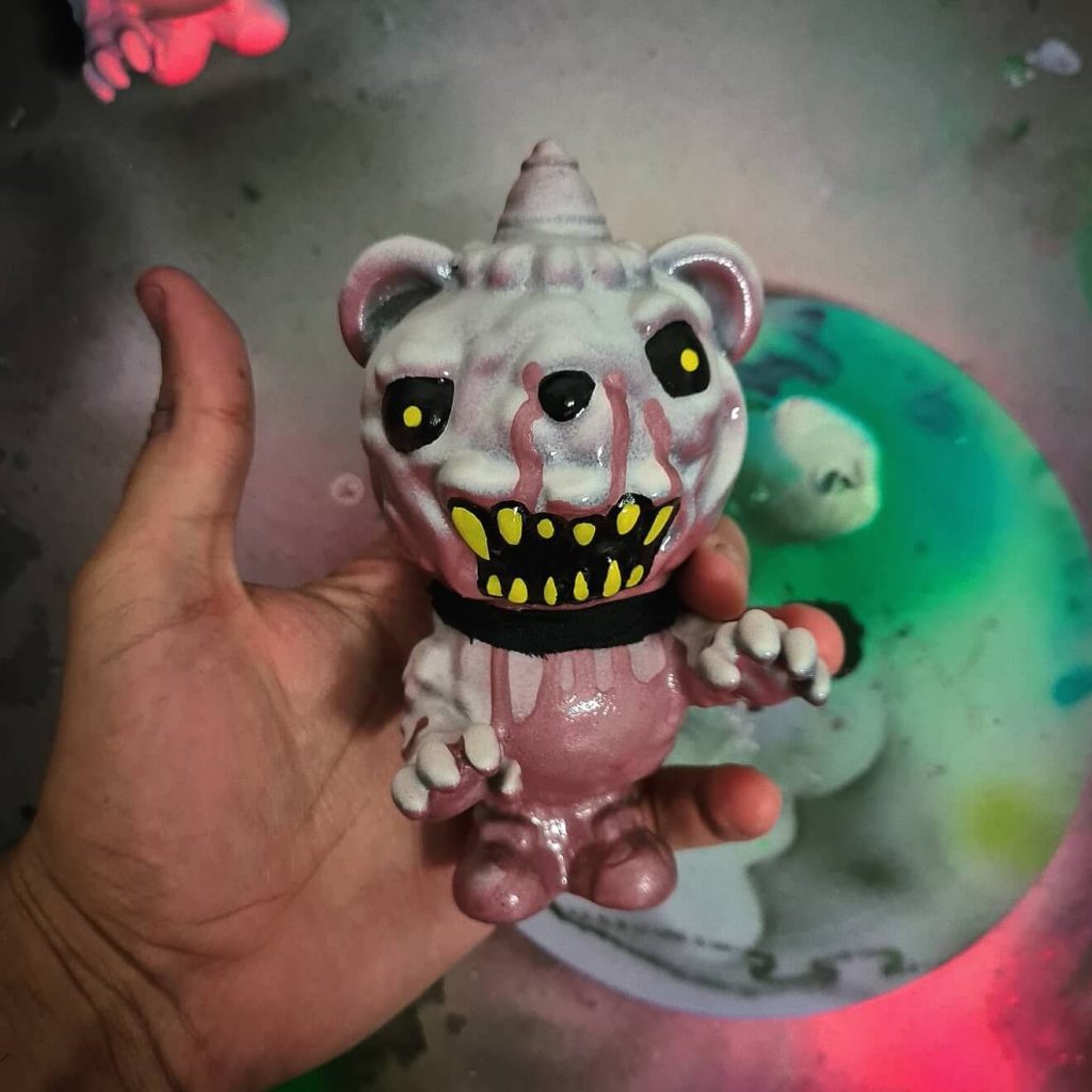 Def Mikeru Evil Hoppy-T Sofubi Vinyl Toy