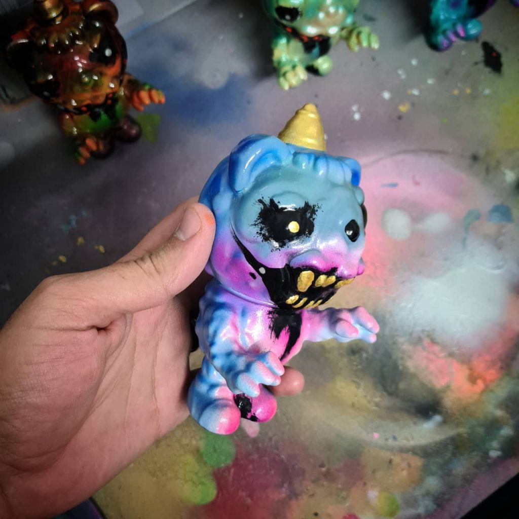 Def Mikeru Evil Hoppy-T Sofubi Vinyl Toy