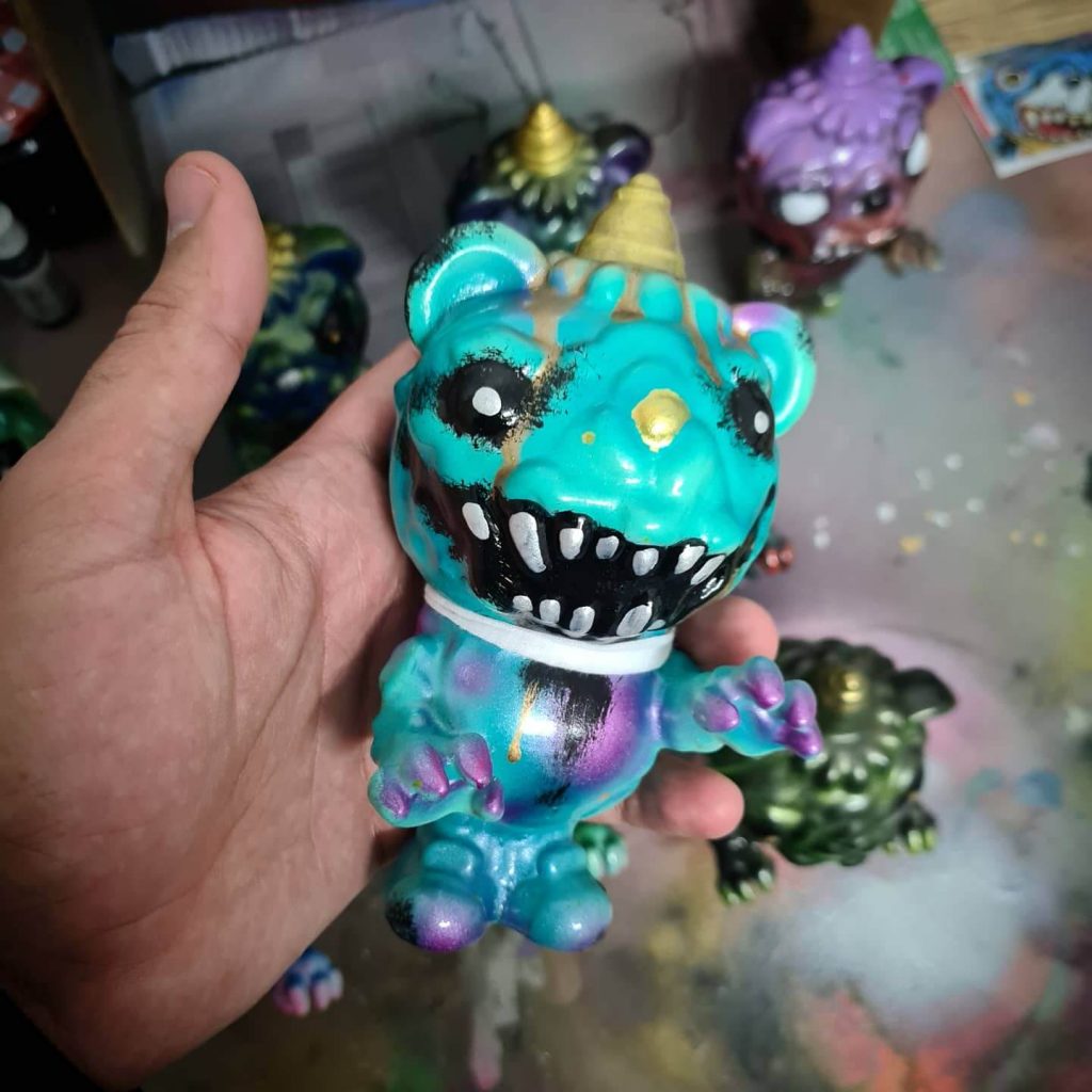 Def Mikeru Evil Hoppy-T Sofubi Vinyl Toy