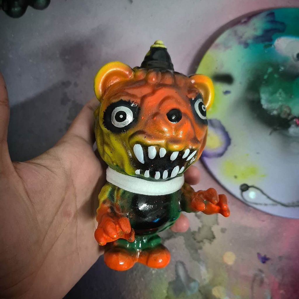 Def Mikeru Evil Hoppy-T Sofubi Vinyl Toy