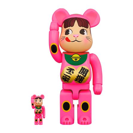 Bearbrick-Maneki-Neko-Peko-Chan-100_-_-400_---Neon-Pink-Zona-Toys