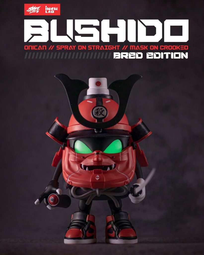 Bushido Onican Crack Inch Lab Art Toy