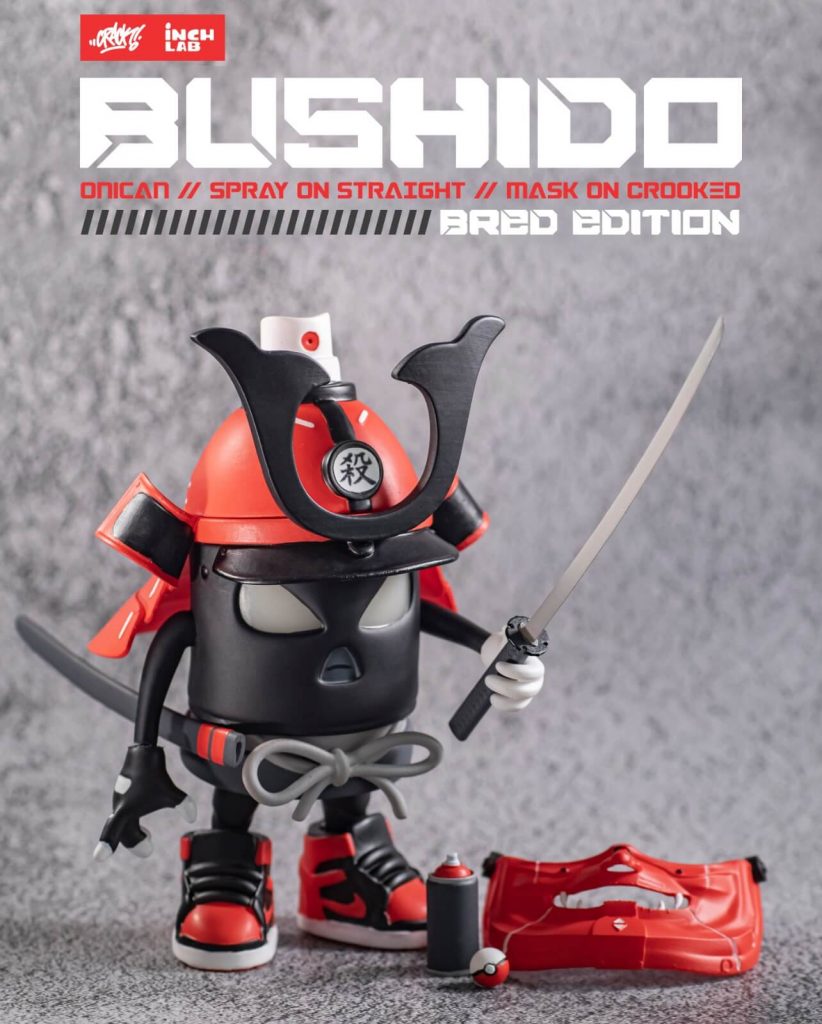 Bushido Onican Crack Inch Lab Art Toy