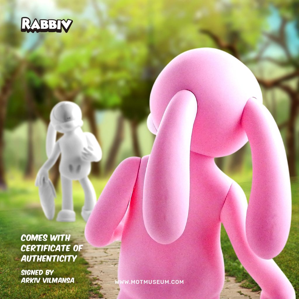 Rabbiv Vinyl Toy Arkiv Vilmansa Museum of Toys