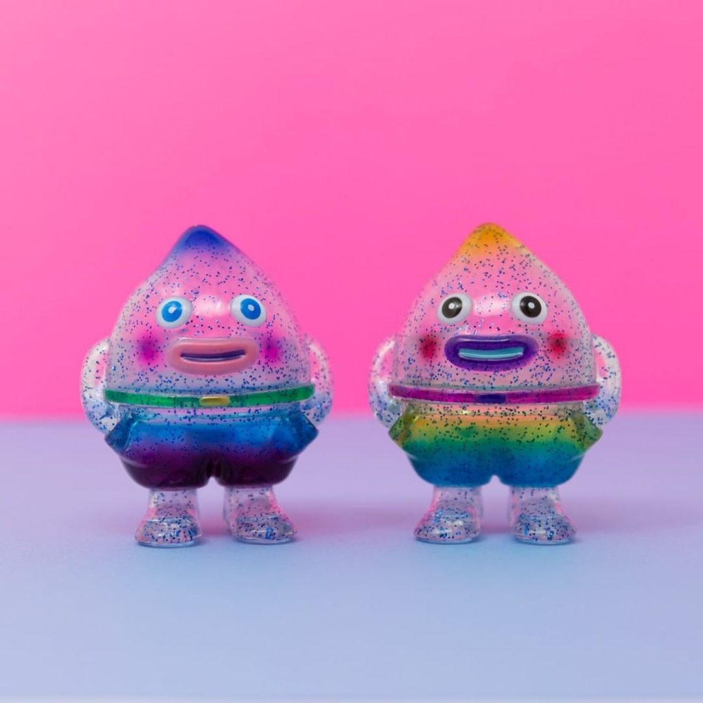 Peach Man Sofubi The Circus Bros Winter Edition Anonymous Rat